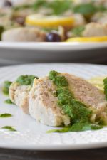 Polpettone di Tonno with Horseradish Green Sauce