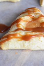 Salted Bourbon Caramel Hamantashen