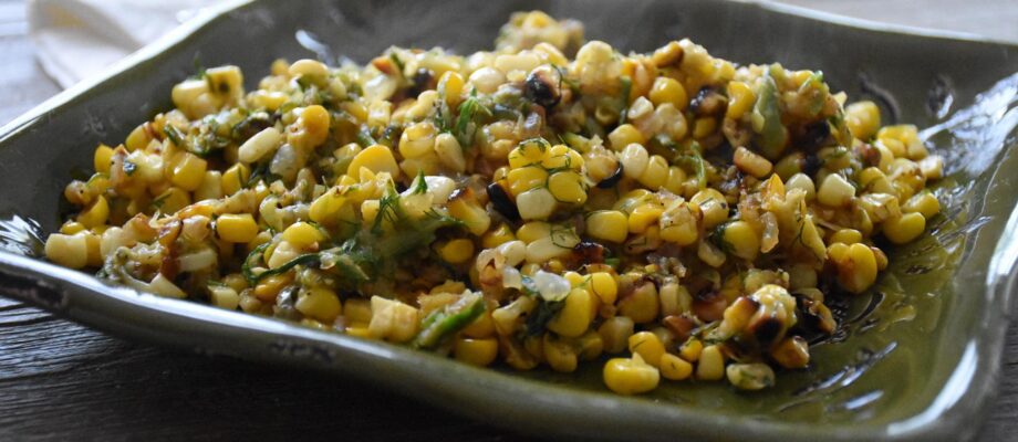 Zucchini and Corn with Dill